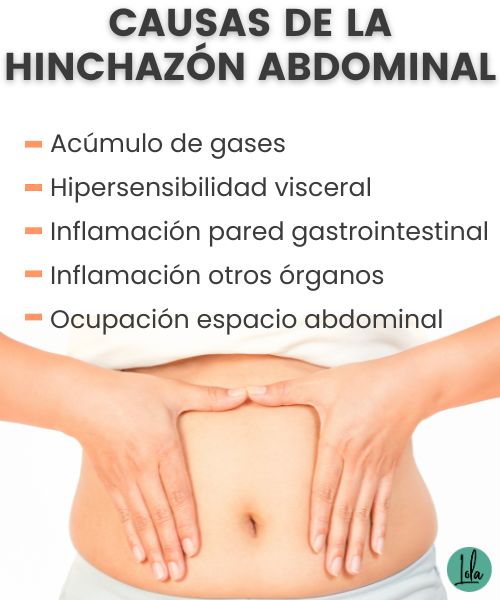 causas hinchazon abdominal