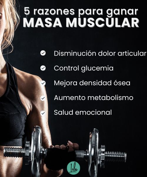 beneficios ganar masa muscular