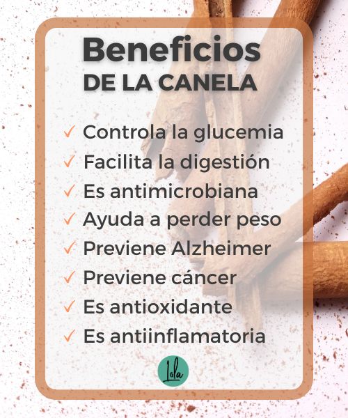 propiedades de la canela