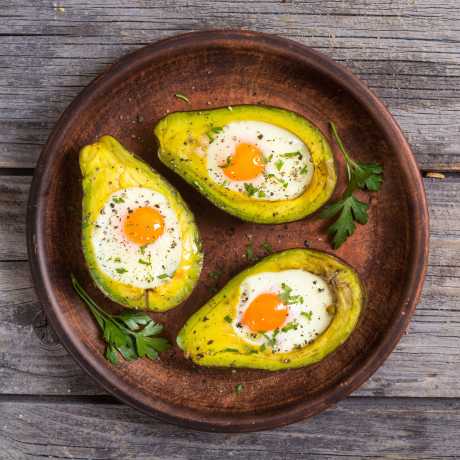 Barquitos de aguacate al horno 6