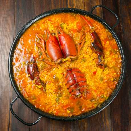 Arroz caldoso con bogavante 13