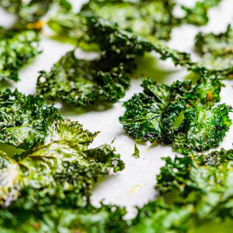 Chips de kale en airfryer 3