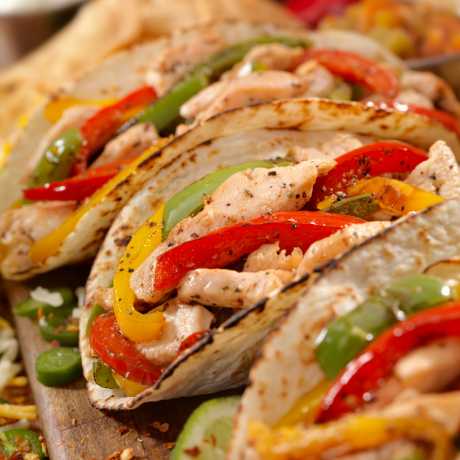 Fajitas de pollo sin gluten 1