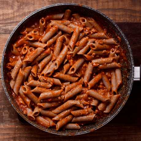 Macarrones a la boloñesa 12