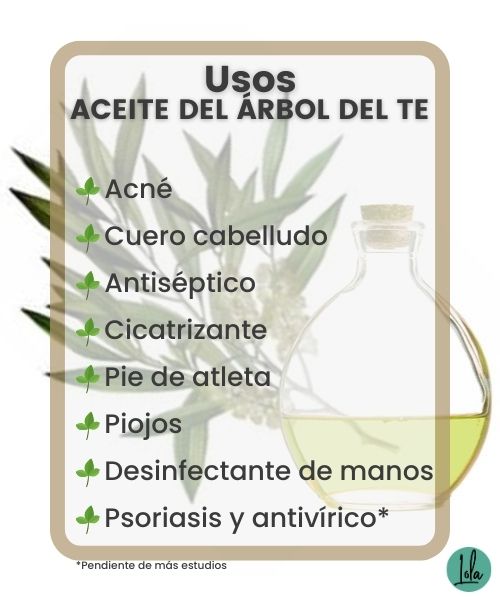 aceite arbol del te usos