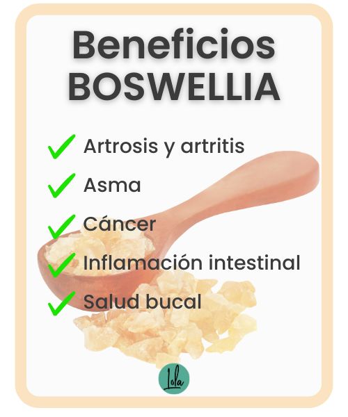 Boswellia serrata propiedades