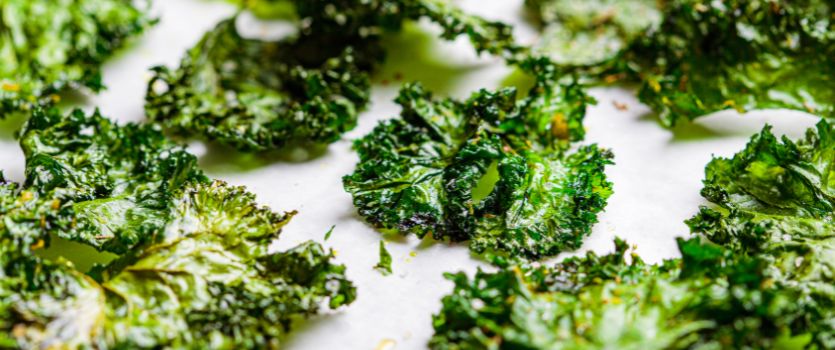 Chips de kale en airfryer 1