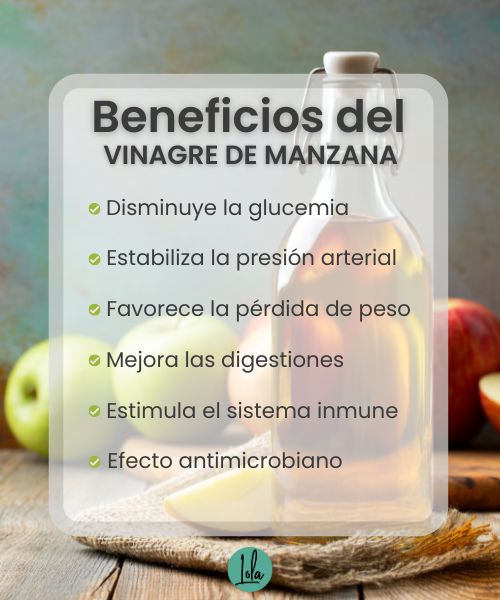 beneficios del vinagre de manzana