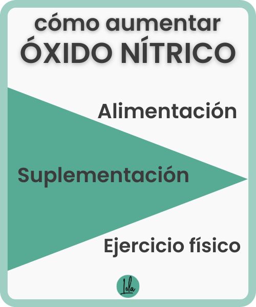 como aumentar oxido nitrico